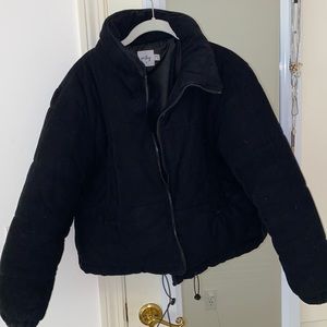 Black Cord Puffer